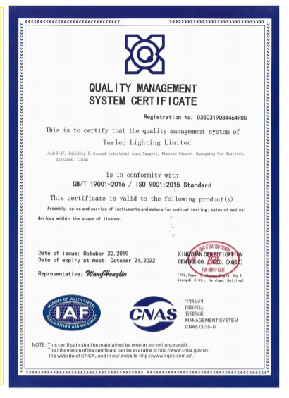 ISO 9001: 2015