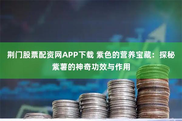 荆门股票配资网APP下载 紫色的营养宝藏：探秘紫薯的神奇功效与作用