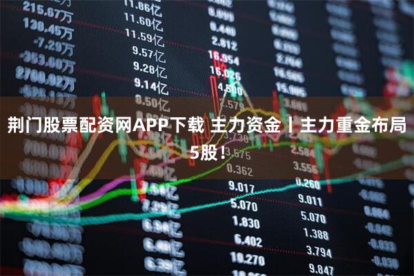 荆门股票配资网APP下载 主力资金丨主力重金布局5股！