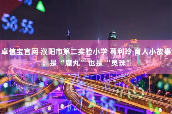 卓信宝官网 濮阳市第二实验小学 葛利玲 育人小故事：是 “魔丸” 也是 “灵珠”